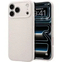 Spigen iPhone 17 Pro Liquid Air TPU Cover - naturligt titanium