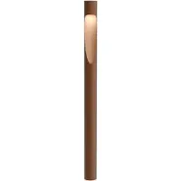 Louis Poulsen Flindt Garden Bollard Corten Colour Long Base Wo/Adaptor LED 3000K 6.5W III 215 Lm