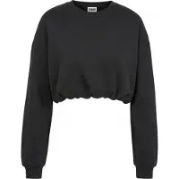 Urban Classics Gathered Cropped Sweatshirt