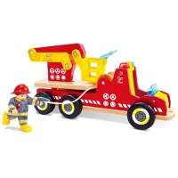 Hape Brandbil Med Udrykningssignal Og Lys
