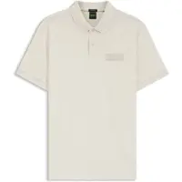BOSS Paddy-poloshirt med struktureret logomærke