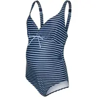 Mamalicious Badedragt 'MLJOSEFINE' navy / lyseblå