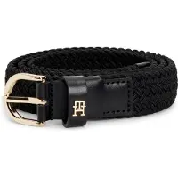 Tommy Hilfiger Bælte 'Essential TH Monogram Braided Elastic' sort