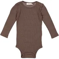 MarMar Body l/æ - Uld - Bense - Terre - - 2 år (92) - Body L/Æ