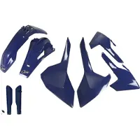 Ufo Husqvarna Te/tx/fe 2017-2019 Hukit618f-087 Fork Protectors & Plastikkit