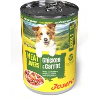 Josera Meatlovers Menu 6 x 400 g - Kylling & Gulerod (nyt design)