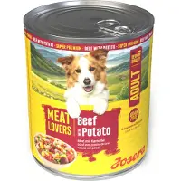 Josera Meatlovers Menu 6 x 800 g - Oksekød & kartoffel (nyt design)