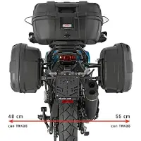 Givi Monokey Qj Motor Srt 600 Xs 2024 Montering Af Sidetasker