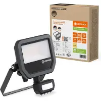 Lyora Floodlight Performance multi lumen sensor 2200lm 17W/830 IP66 sort