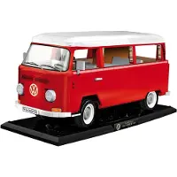 COBI Volkswagen T2a Camper Van Executive Edition byggesæt rød/hvid, målestok 1:12