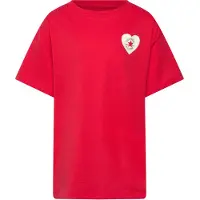Converse Bluser & t-shirts 'VALENTINE'S DAY' rød / sort / hvid