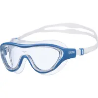 Arena 3468336363652, Unisex, Blå, Transparent, Polykarbonat, Silikone, Transparent, Polykarbonat, Hvid