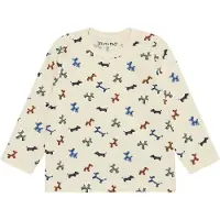 Minymo Bluse - White Swan - - 74 - Bluse