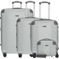 Gabol Balance Xp Spinner Expandable 39.7-45/68.8-77.9/111.8-118.7l And Toiletry Bag 12l Kuffert Med Hjul 3 Enheder