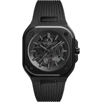 Bell & ross Herreur BR05A-PH-SK-CE/SRB BR 05 Sort/Gummi 41x41 mm