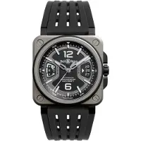 Bell & ross Herreur BRX3R-BL-TI/SRB BR-X3 Sort/Gummi 41x41 mm