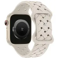 Beline Apple Watch Rem 42mm Silikone Vævet Beige