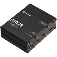 Teltonika RUTC42 - Trådløs router - WWAN 4-port switch - 1GbE - Wi-Fi 6 - Dual Band - 3G, 4G, 2G - DIN monterbar på skinne, væg-monterbar, overflademonterbar
