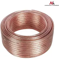 Macleans MCTV-511 - Bulkhøjttalerkabel - 1.5 mm² - 50 m - gennemsigtig