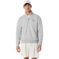 Asics Court Core Graphic Halv Lynlås Sweatshirt