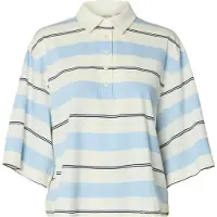 Selected Shirts elfenben / himmelblå / sort