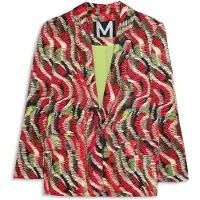 Lola Casademunt Blazer creme / oliven / knaldrød / sort