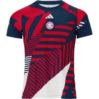 Adidas Fodboldtrøje 'FC Bayern München 26/27 ' mørkeblå / brandrød / hvid