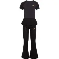 Adidas Originals SLIM KNITTED T-shirt- og tights-sæt, størrelse 116 cm
