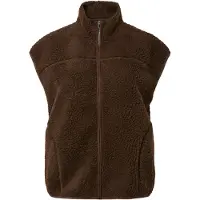 Pieces Vest 'PCSADIA' choko
