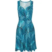 Vivance Kjole navy / cyanblå / himmelblå