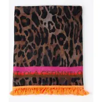 Lola Casademunt Sjal brun / brun-meleret / pink / sort