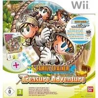 Nintendo Games Wii Family Trainer Treasure Adventure + Mat