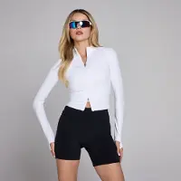 MP Tempo Cropped Jacket til kvinder – Hvid - M