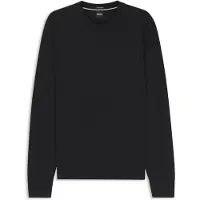 BOSS Regular-fit sweater i merinould