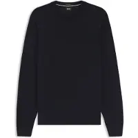 BOSS Regular-fit sweater i merinould