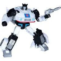 Transformers Toys Studio Series Deluxe Class : The Movie Autobot Jazz 4,5-tommer Converting Action Figur Robot Leget?j 8+