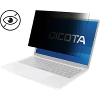 Dicota Privacy Filter 2-vejs magnetisk universal (16:10) 16", sort