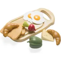 Dantoy Legemad - 10 Dele - Morgenmadsplatte - - OneSize - Legemad