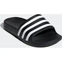 Adidas adilette Aqua Badesandal - Sort/Hvid Børn, størrelse 28