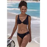 LASCANA Bikinioverdel sort