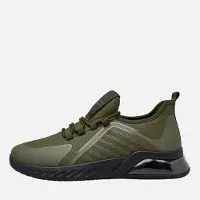 Crosshatch Herre Clarington Træningssko Khaki/Sort