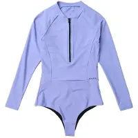 Mystic Jayde One Piece 2 Mm Langærmet Shorty Med Lynlås Foran Til Damer