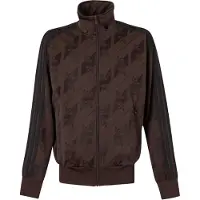 Adidas Originals Monogram Firebird Sweatshirt Med Lynlås