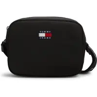 Tommy Hilfiger Skuldertaske 'ESS' sort