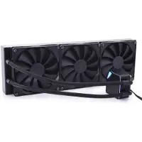Alphacool T38, Væskekølingssæt, 14 cm, 92,3 kubikfod/min., Sort