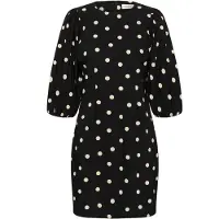 Soaked in luxury Kjole 'SLZazu Dolore' sort / hvid