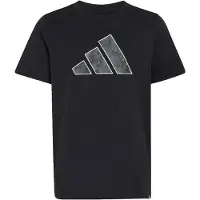 Adidas T-shirt - J Camo - Black - - 10 år (140) - T-Shirt