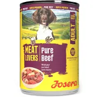 Josera Meatlovers Pure 6 x 400 g - Oksekød (nyt design)
