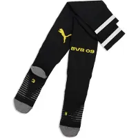 Puma Borussia Dortmund 26/27 Socks Men, Clothing, Black/Faster Yellow, 31-34