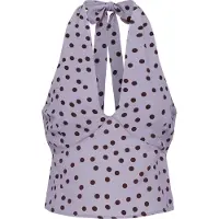 LeGer By Lena Gercke Overdel 'Fleur' lilla / sort